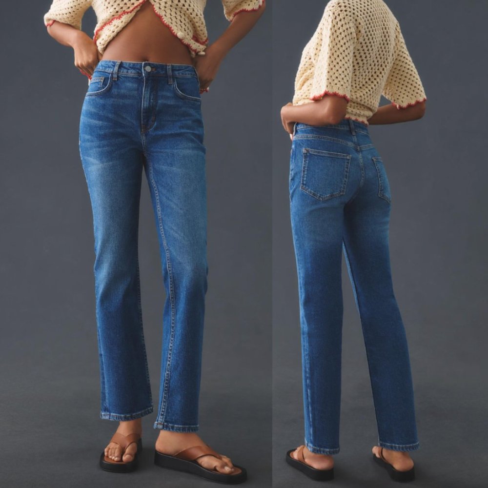 Anthropologie Pilcro Straight Leg Jeans